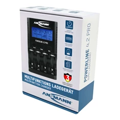 Ansmann POWERLINE4.2PRO professzionális akkumulátortöltő 4xAA/AAA akkuhoz