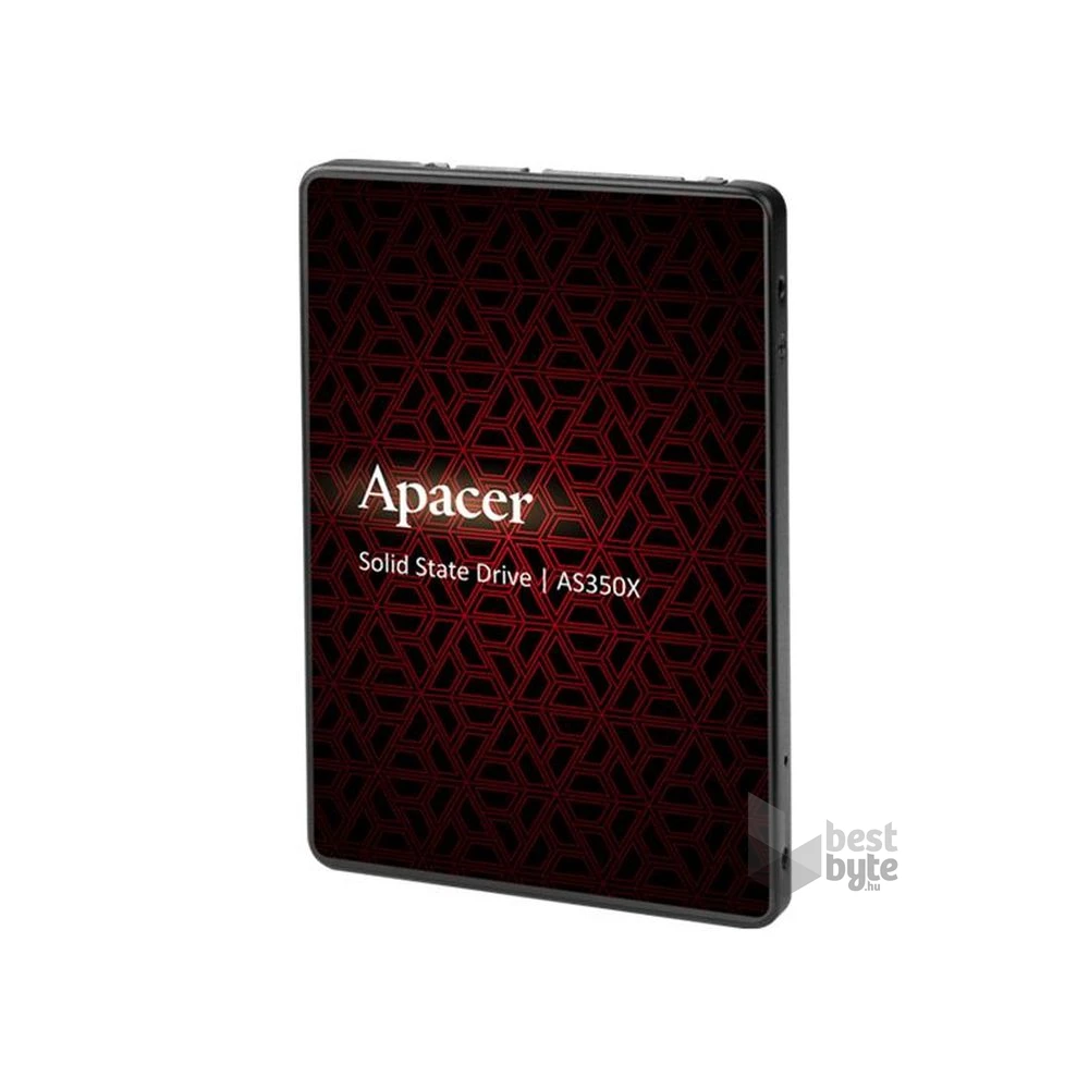 Apacer SSD AS350X Series Panther - 512GB AP512GAS350XR-1 (SATA3, Olvasás: 560 MB/s, Írás: 540 MB/s)
