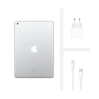 Apple 10,2" iPad 8 128GB Wi-Fi + Cellular Silver (ezüst)