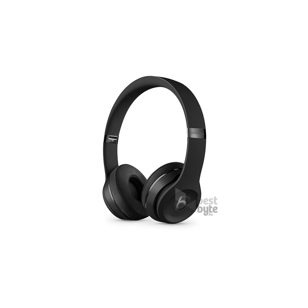 Apple Beats Solo3 On-ear Icon Collection matt fekete vezeték nélküli Bluetooth fejhallgató