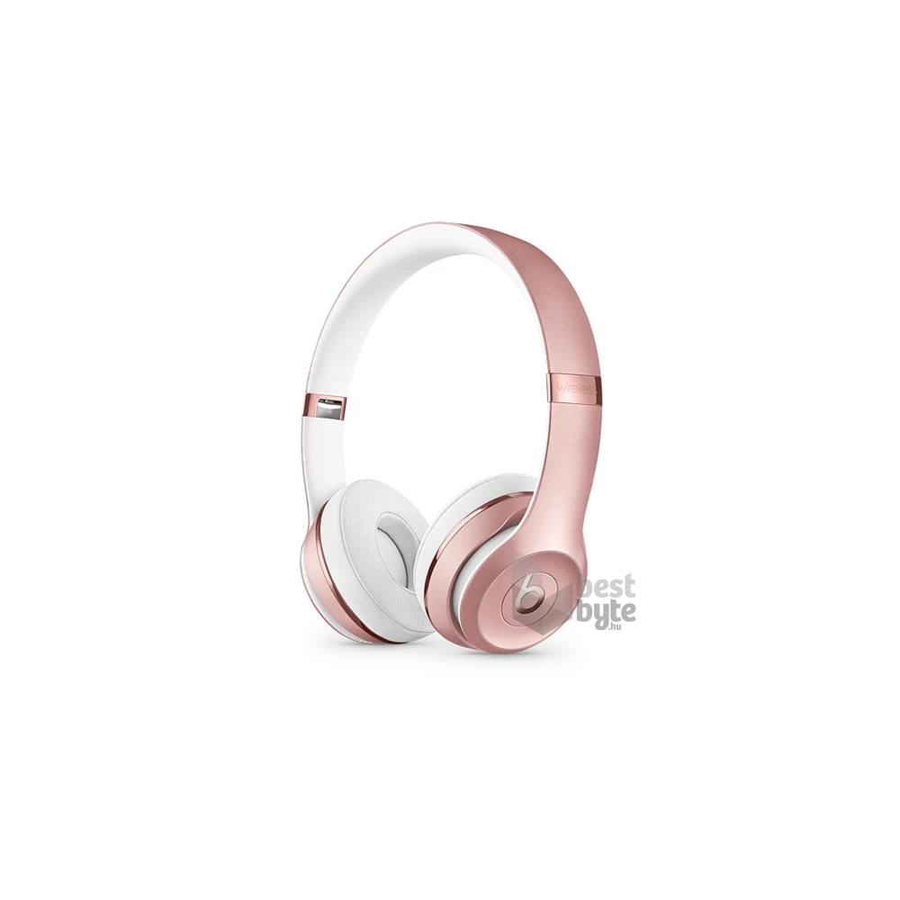 Apple Beats Solo3 On-ear rózsaarany vezeték nélküli Bluetooth fejhallgató
