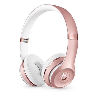 Apple Beats Solo3 On-ear rózsaarany vezeték nélküli Bluetooth fejhallgató