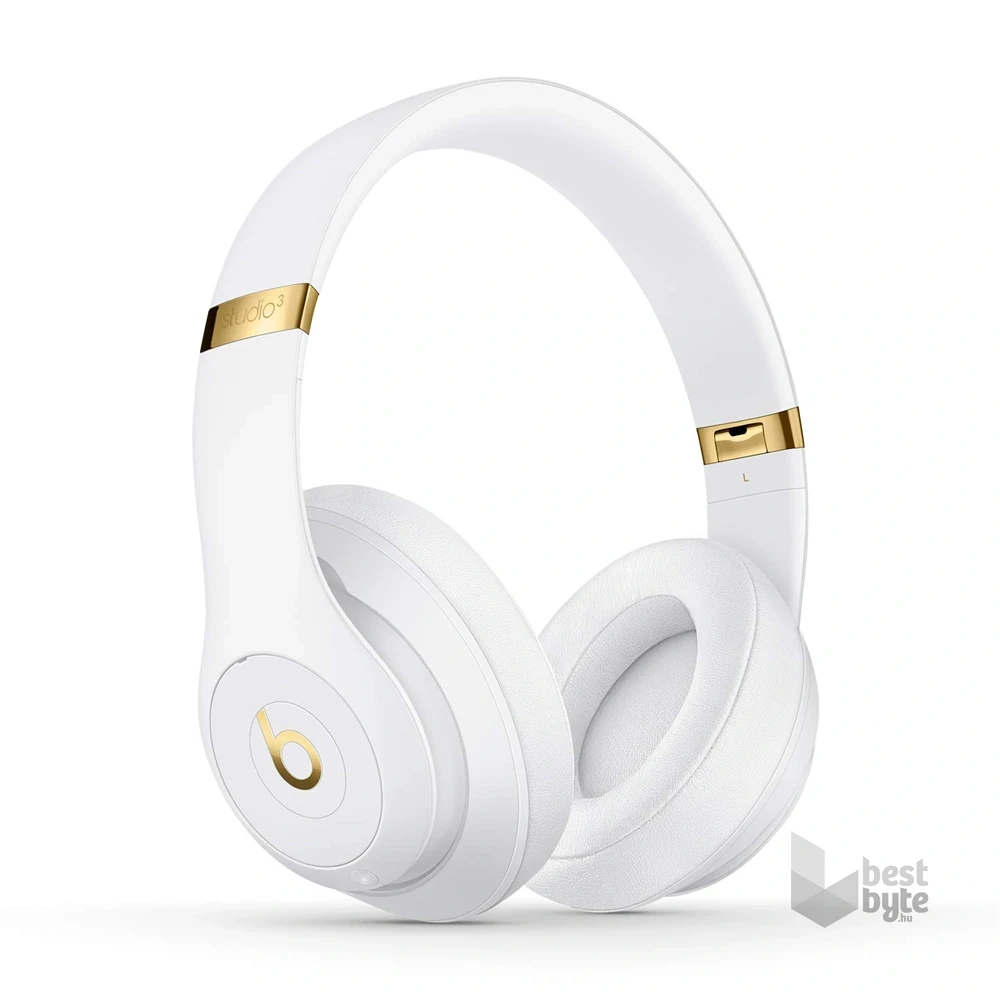 Apple Beats Studio3 Over-ear fehér vezeték nélküli Bluetooth fejhallgató