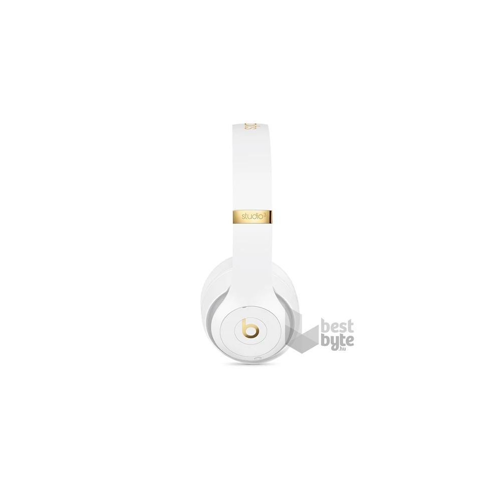 Apple Beats Studio3 fehér vezeték nélküli Bluetooth fejhallgató