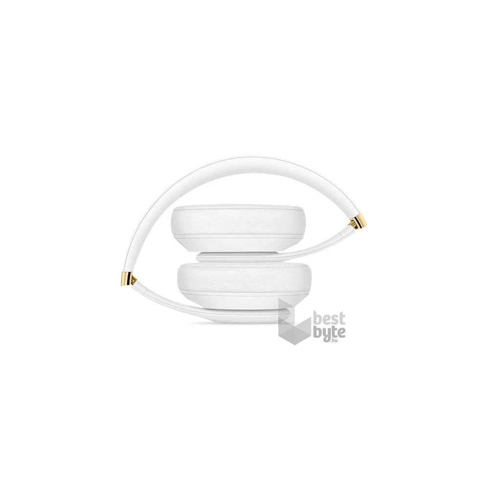 Apple Beats Studio3 fehér vezeték nélküli Bluetooth fejhallgató