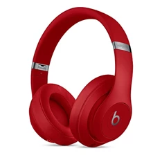 Apple Beats Studio3 piros vezeték nélküli Bluetooth fejhallgató