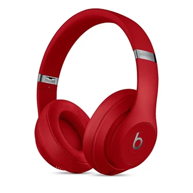 Apple Beats Studio3 piros vezeték nélküli Bluetooth fejhallgató
