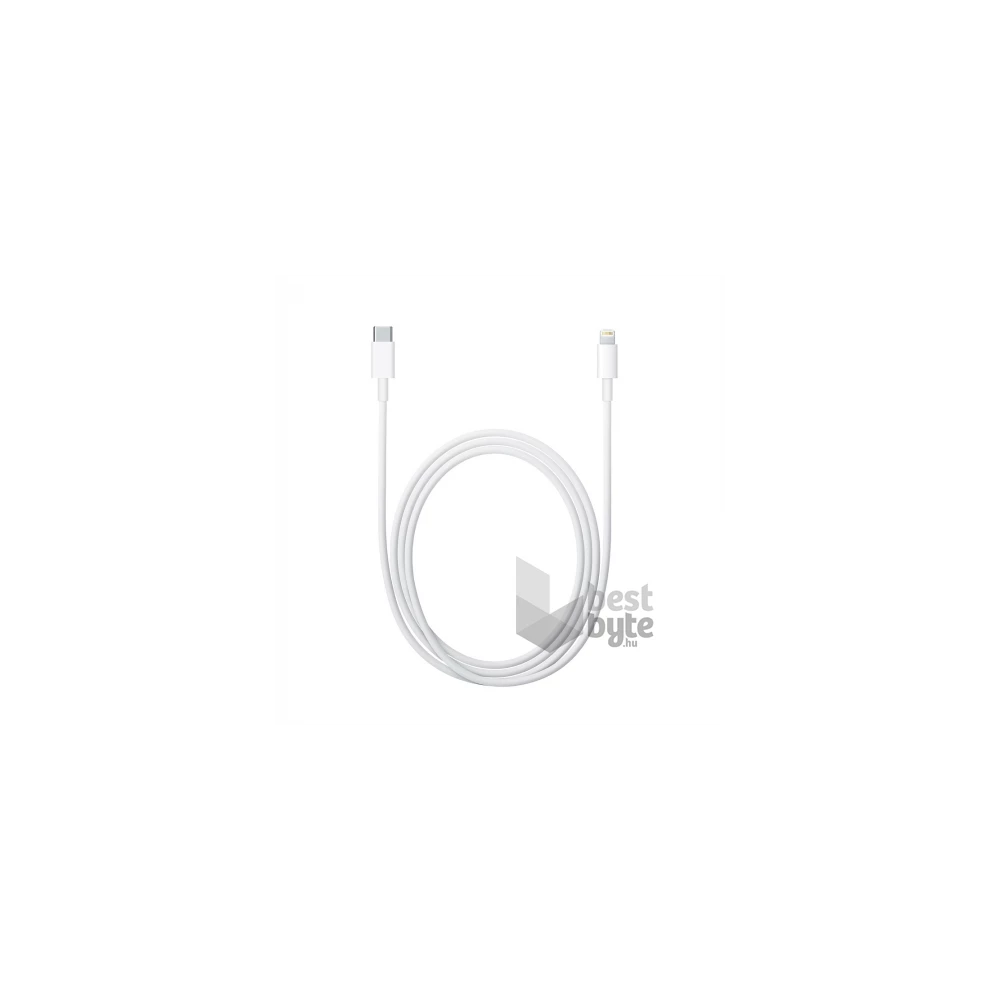 Apple 2m Lightning > USB-C fehér kábel
