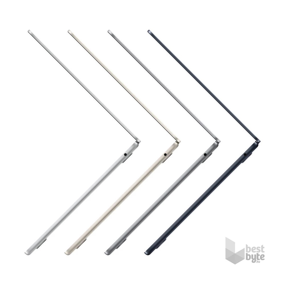 Apple MacBook Air laptop (13,6"Retina/M2 chip 8 magos CPU és GPU/8GB RAM/256GB SSD) - asztroszürke
