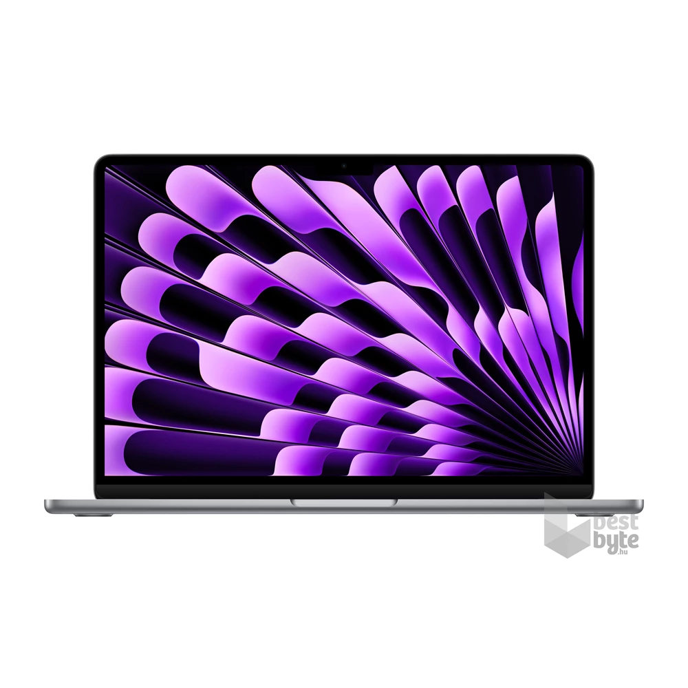Apple MacBook Air laptop (13,6" Retina/M3 chip 8 magos CPU és GPU/8GB RAM/256GB) - asztroszürke
