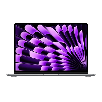 Apple MacBook Air laptop (13,6" Retina/M3 chip 8 magos CPU és GPU/8GB RAM/256GB) - asztroszürke