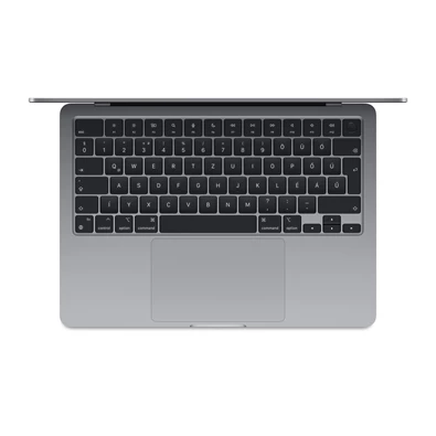 Apple MacBook Air laptop (13,6" Retina/M3 chip 8 magos CPU és GPU/8GB RAM/256GB) - asztroszürke