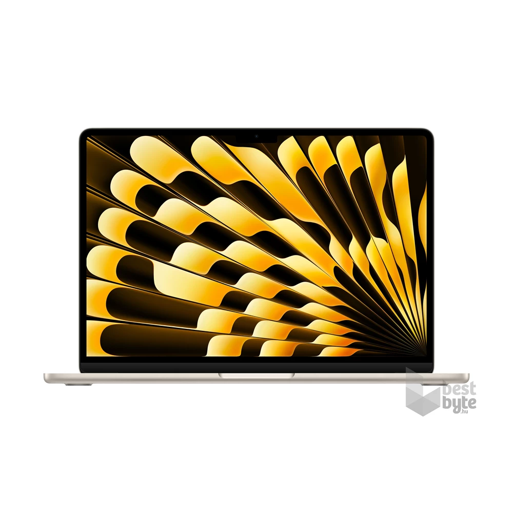 Apple MacBook Air laptop (13"/M2 chip 8 magos CPU és GPU/16GB RAM/256GB SSD) - csillagfény