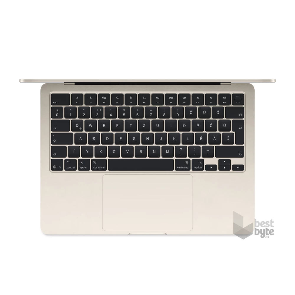 Apple MacBook Air laptop (13"/M4 chip 10 magos CPU és GPU/16GB RAM/512GB SSD) - csillagfény