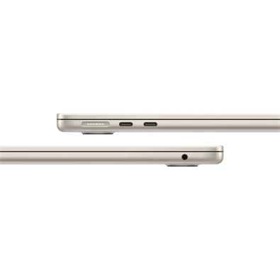 Apple MacBook Air laptop (13"/M4 chip 10 magos CPU és GPU/16GB RAM/512GB SSD) - csillagfény