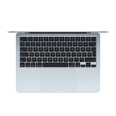 Apple MacBook Air laptop (13"/M4 chip 10 magos CPU és GPU/24GB RAM/512GB SSD) - kék