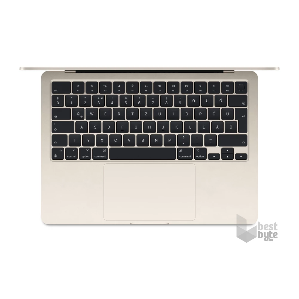 Apple MacBook Air laptop (15,3" Retina/M3 chip 8 magos CPU és 10 magos GPU/8GB RAM/512GB) - csillagfény
