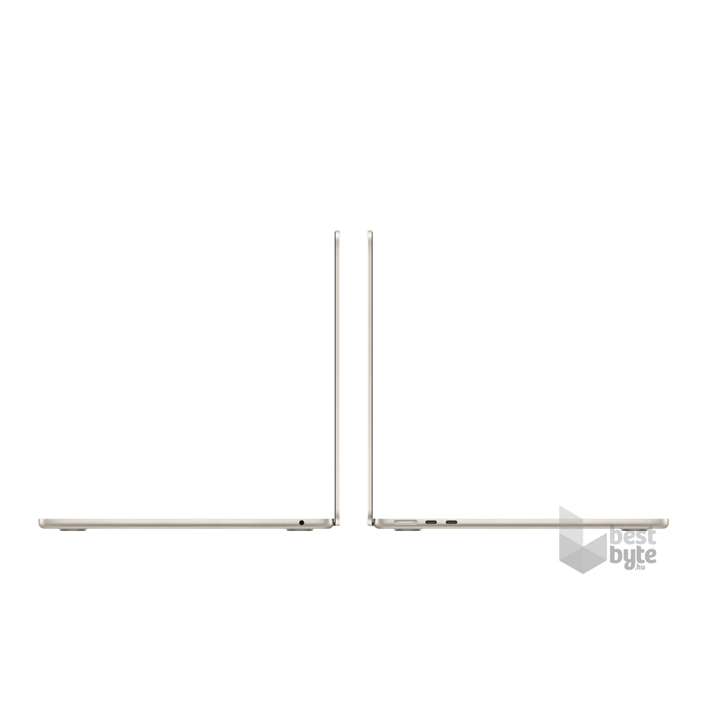 Apple MacBook Air laptop (15,3" Retina/M3 chip 8 magos CPU és 10 magos GPU/8GB RAM/512GB) - csillagfény