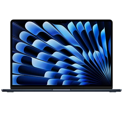 Apple MacBook Air laptop (15"/M3 chip 8 magos CPU és 10 magos GPU/24GB RAM/512GB SSD) - fekete