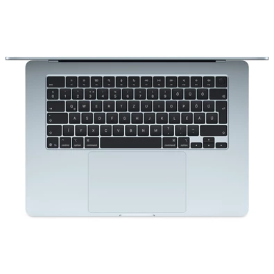 Apple MacBook Air laptop (15"/M4 chip 10 magos CPU és GPU/32GB RAM/512GB SSD) - kék