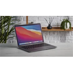 Apple MacBook Air 2020 laptop (13,3"Retina/M1 chip/7 magos GPU/8GB RAM/256GB SSD/Cseh/Felújított,batteryCARE+) - ezüst