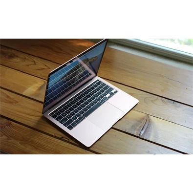 Apple MacBook Air 2020 laptop (13,3"Retina/M1 chip/7 magos GPU/8GB RAM/256GB SSD/Cseh/Felújított,batteryCARE+) - ezüst