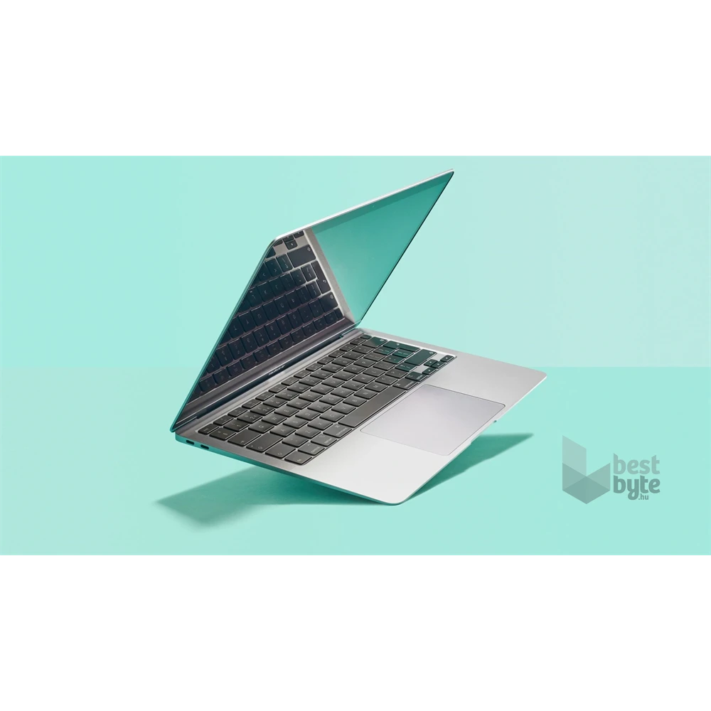 Apple MacBook Air 2020 laptop (13,3"Retina/M1 chip/7 magos GPU/8GB RAM/256GB SSD/Cseh/Felújított,batteryCARE+) - ezüst