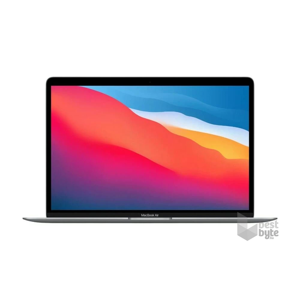 Apple MacBook Air 2020 laptop (13"Retina/M1 Pro chip 7 magos CPU és GPU/8GB/256GB SSD/Felújított,batteryCARE) - ezüst