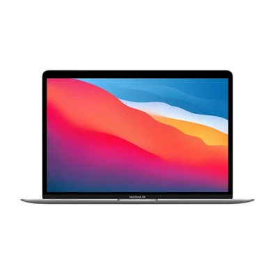 Apple MacBook Air 2020 laptop (13"Retina/M1 Pro chip 7 magos CPU és GPU/8GB/256GB SSD/Felújított,batteryCARE) - ezüst