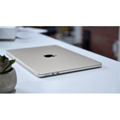 Apple MacBook Air 2022 laptop (13,6"/M2 chip/10 magos GPU/8GB RAM/512GB SSD/Cseh/Felújított,batteryCARE+) - ezüst
