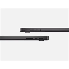 Apple MacBook Pro laptop (14"/M3 Pro chip 11 magos CPU és 14 magos GPU/18GB RAM/512GB SSD) - éjfekete