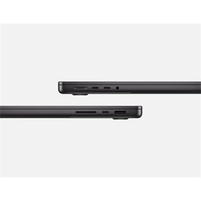 Apple MacBook Pro laptop (14"/M3 Pro chip 11 magos CPU és 14 magos GPU/18GB RAM/512GB SSD) - éjfekete