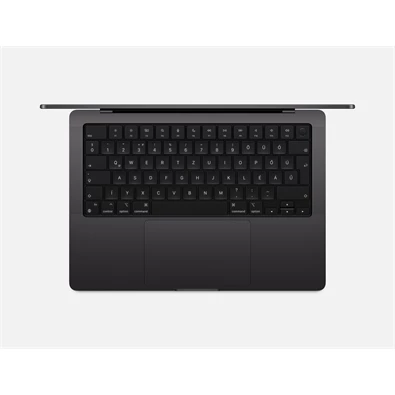 Apple MacBook Pro laptop (14"/M4 chip 10 magos CPU és GPU/16GB RAM/512GB SSD) - fekete