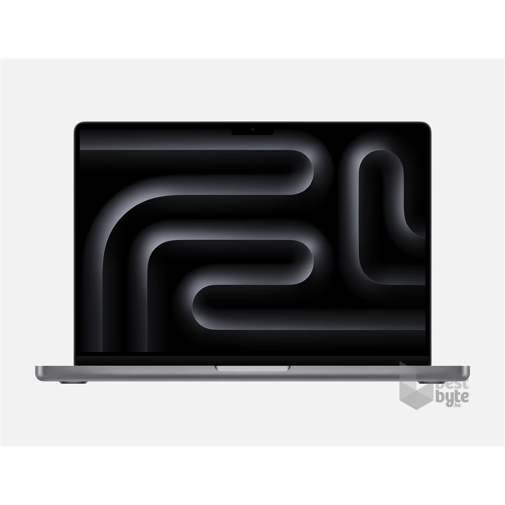 Apple MacBook Pro laptop (14" Retina/M3 chip 8 magos CPU és 10 magos GPU/16GB RAM/1TB) - asztroszürke