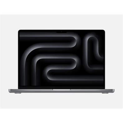 Apple MacBook Pro laptop (14" Retina/M3 chip 8 magos CPU és 10 magos GPU/16GB RAM/1TB) - asztroszürke
