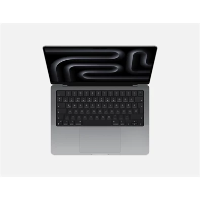 Apple MacBook Pro laptop (14" Retina/M3 chip 8 magos CPU és 10 magos GPU/16GB RAM/1TB) - asztroszürke