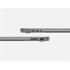 Apple MacBook Pro laptop (14" Retina/M3 chip 8 magos CPU és 10 magos GPU/16GB RAM/1TB) - asztroszürke