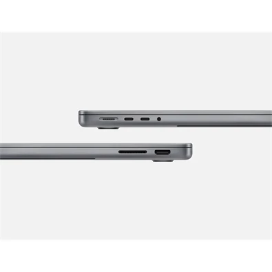 Apple MacBook Pro laptop (14" Retina/M3 chip 8 magos CPU és 10 magos GPU/16GB RAM/1TB) - asztroszürke