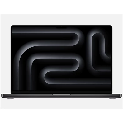 Apple MacBook Pro laptop (16"/M3 Pro chip 12 magos CPU és 18 magos GPU/18GB RAM/512GB SSD) - éjfekete