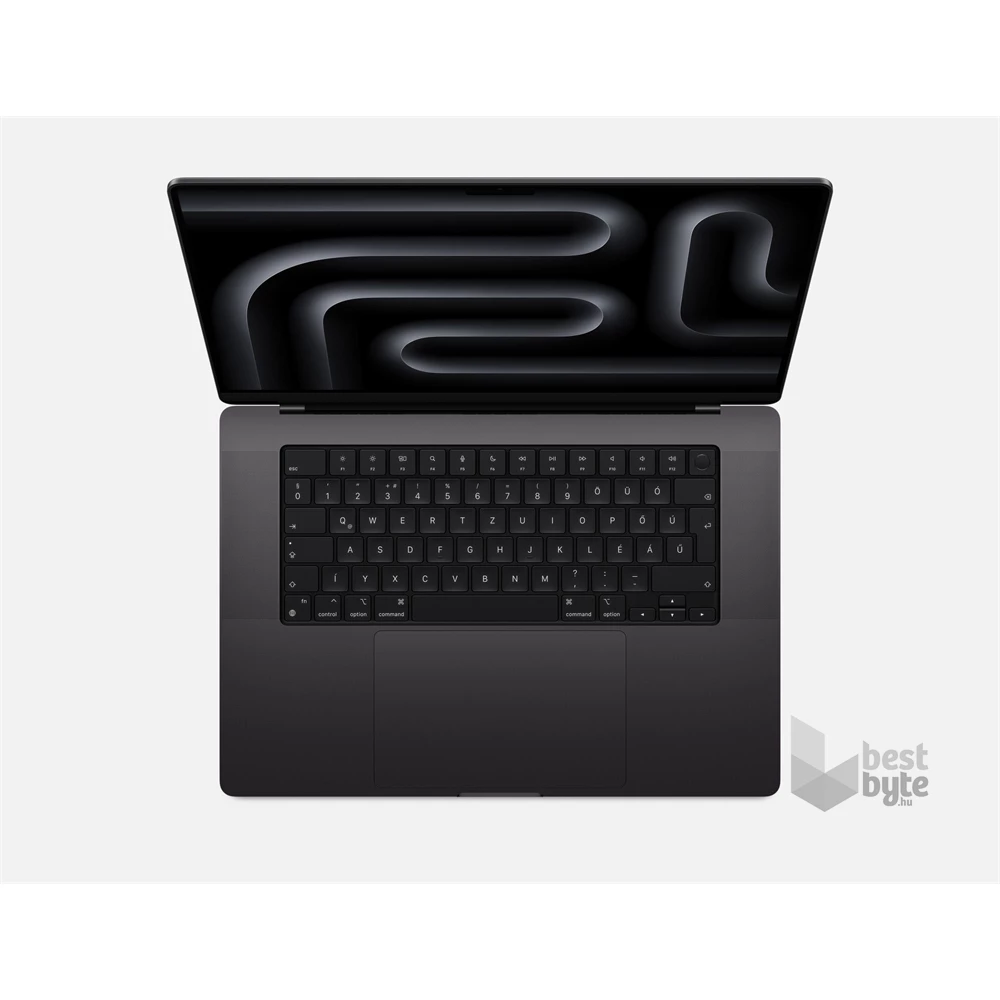 Apple MacBook Pro laptop (16"/M3 Pro chip 12 magos CPU és 18 magos GPU/18GB RAM/512GB SSD) - éjfekete