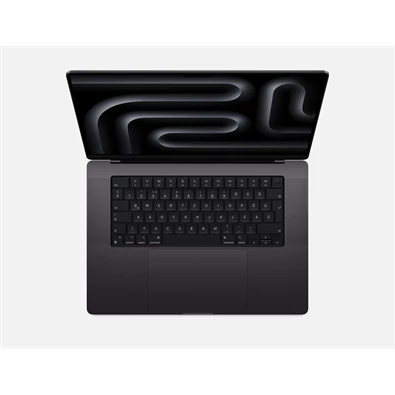 Apple MacBook Pro laptop (16"/M3 Pro chip 12 magos CPU és 18 magos GPU/18GB RAM/512GB SSD) - éjfekete