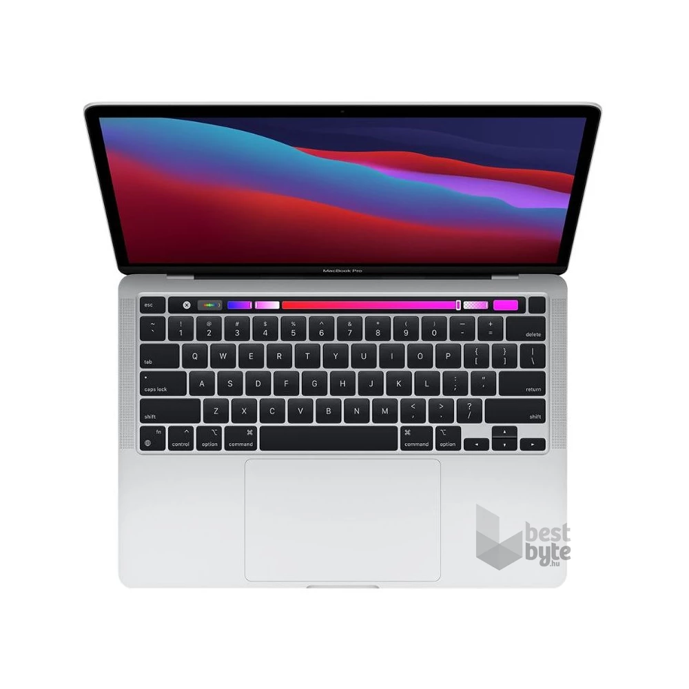 Apple MacBook Pro 2020 laptop (13"Retina/Intel Core i5-1038NG7/32GB RAM/512GB SSD/Felújított,batteryCARE) - ezüst