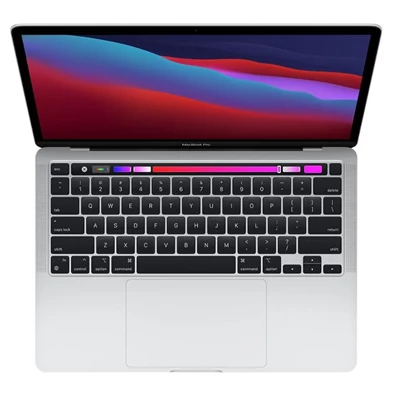 Apple MacBook Pro 2020 laptop (13"Retina/Intel Core i5-1038NG7/32GB RAM/512GB SSD/Felújított,batteryCARE) - ezüst