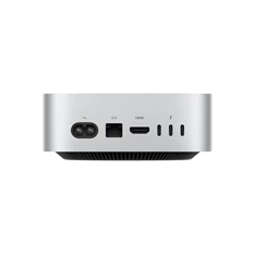Apple Mac Mini/M4 Pro chip 12 magos CPU és 16 magos GPU/24GB/512GB SSD/ezüst asztali számítógép