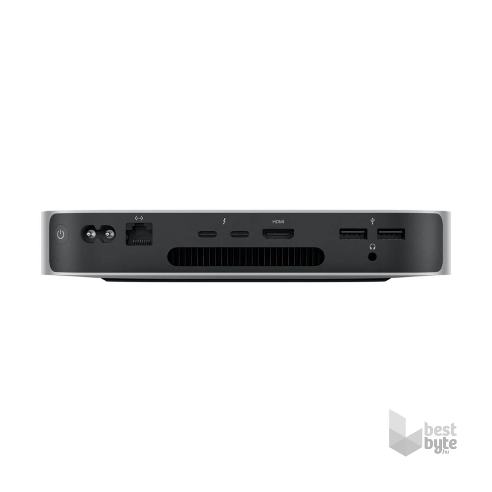 Apple Mac mini M2 chip 8 magos CPU és 10 magos GPU 8GB/512GB SSD ezüst asztali számítógép
