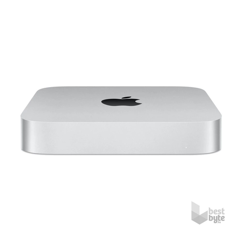 Apple Mac mini M2 chip 8 magos CPU és 10 magos GPU 8GB/512GB SSD ezüst asztali számítógép