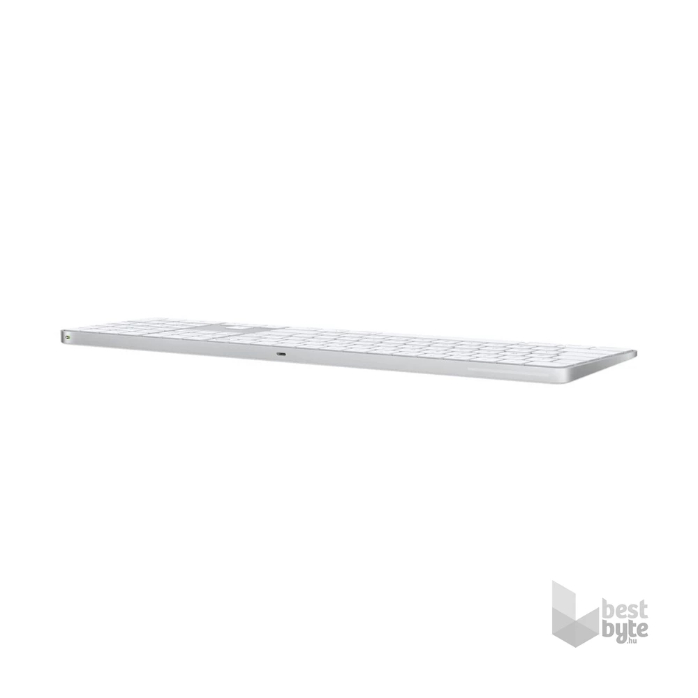 Apple Magic Keyboard (2021) Touch ID vezeték nélküli billentyűzet magyar kiosztással (numerikus)