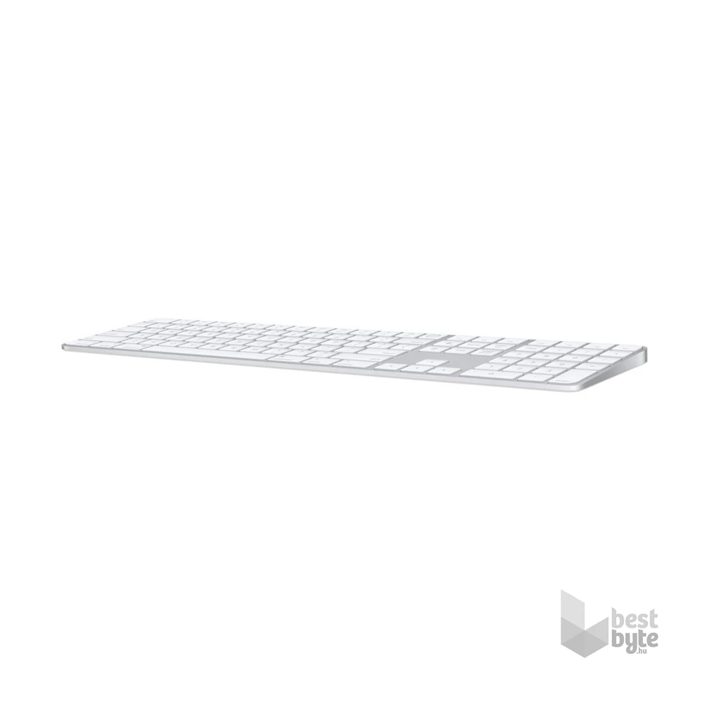 Apple Magic Keyboard (2021) Touch ID vezeték nélküli billentyűzet magyar kiosztással (numerikus)