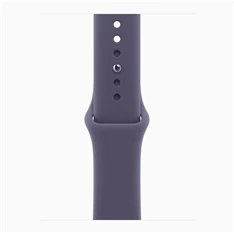 Apple Watch S11 GPS-es (42mm) ezüst alumínium tok, ködös lila M/L sportszíjas okosóra