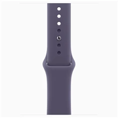 Apple Watch S11 GPS-es (46mm) ezüst alumínium tok, ködös lila S/M sportszíjas okosóra